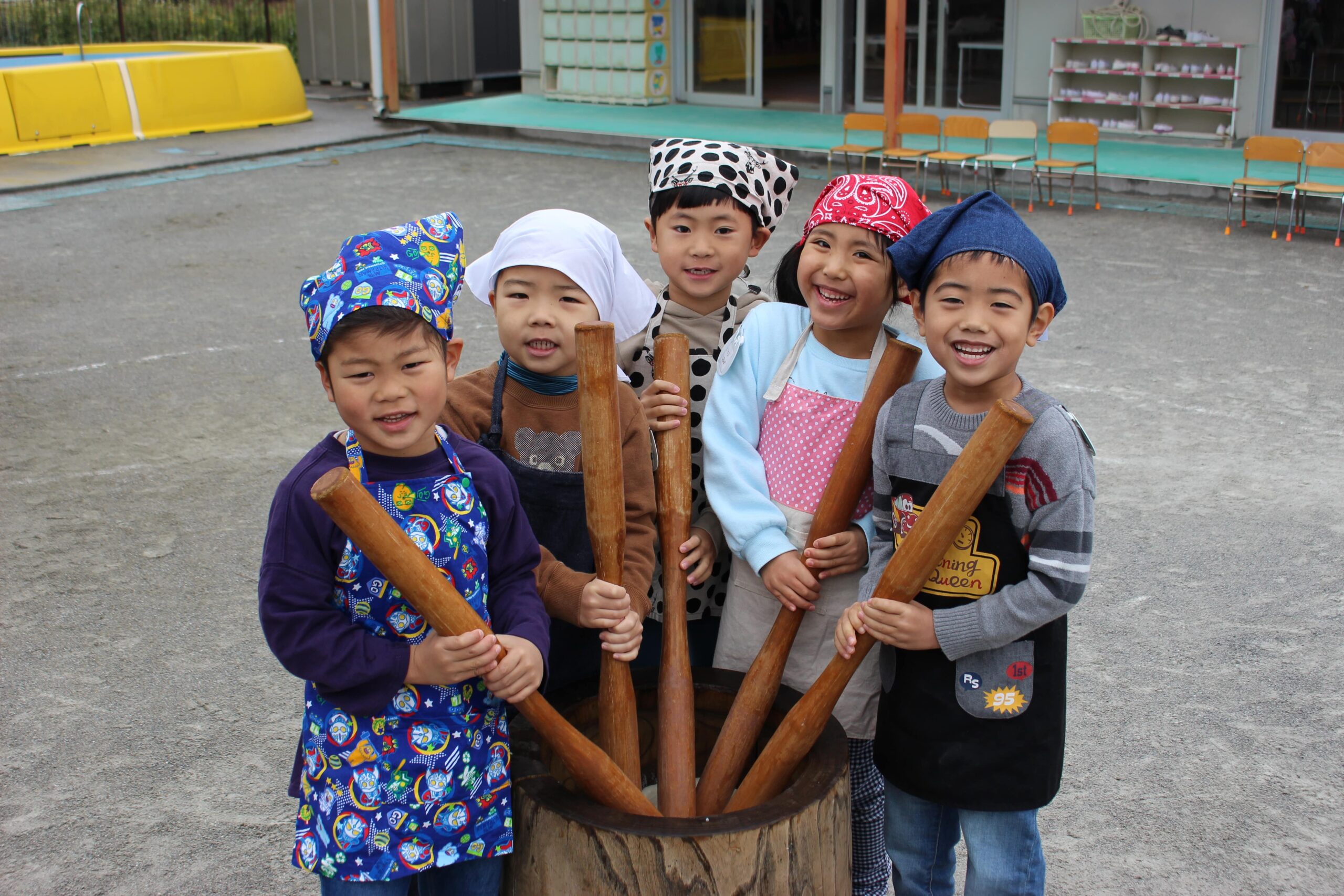 保護中: 戸塚しらぎく保育園の１２月の様子