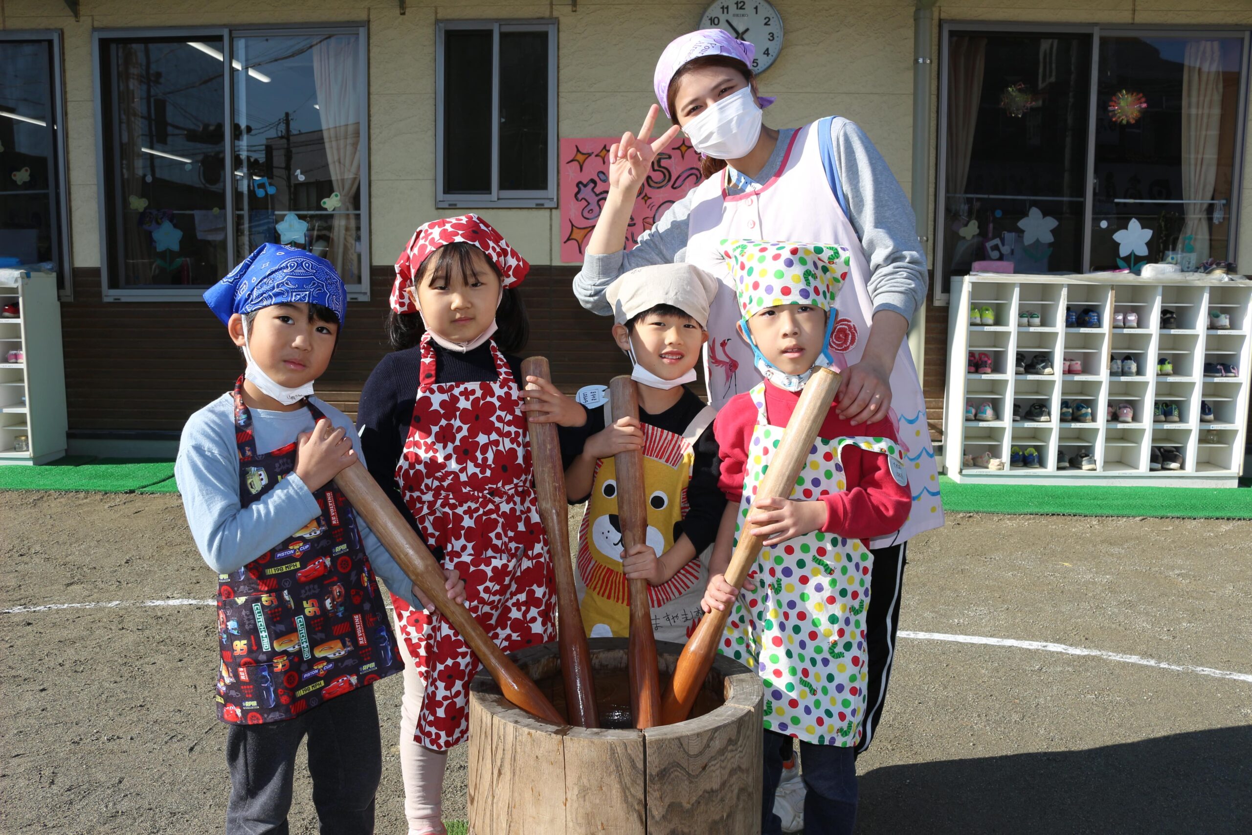 保護中: 並木東保育園の１２月の様子