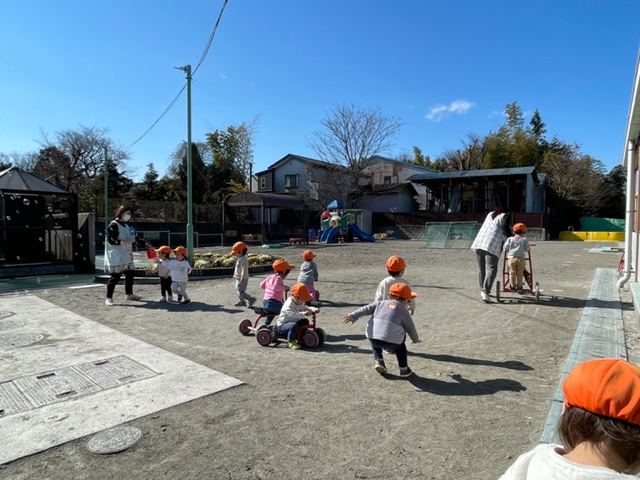 保護中: 戸塚しらぎく保育園２月の様子