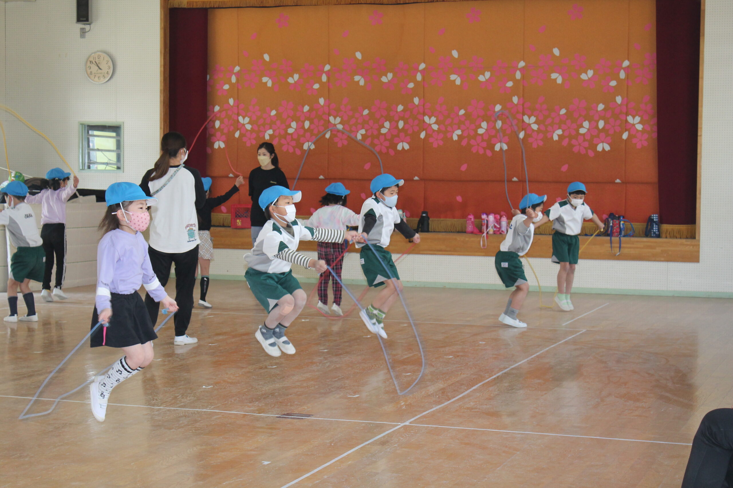 保護中: 西上尾しらぎく幼稚園の３月の様子