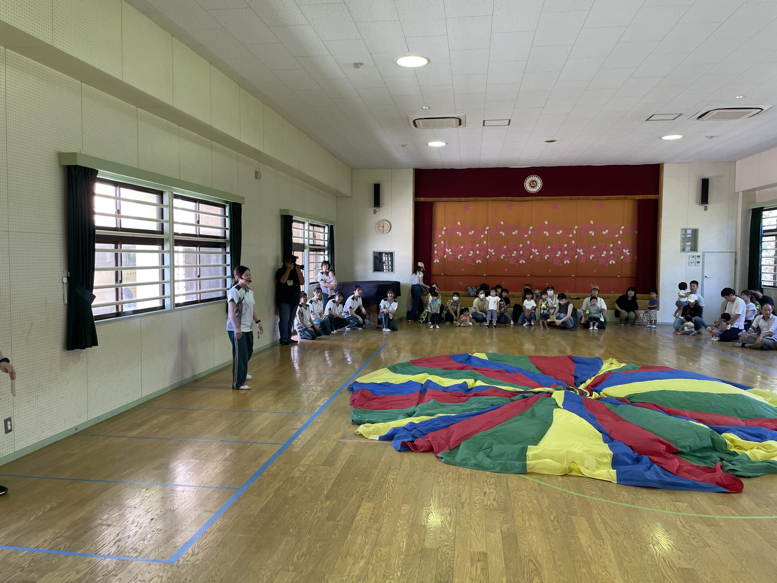 保護中: 西上尾しらぎく幼稚園８月の様子