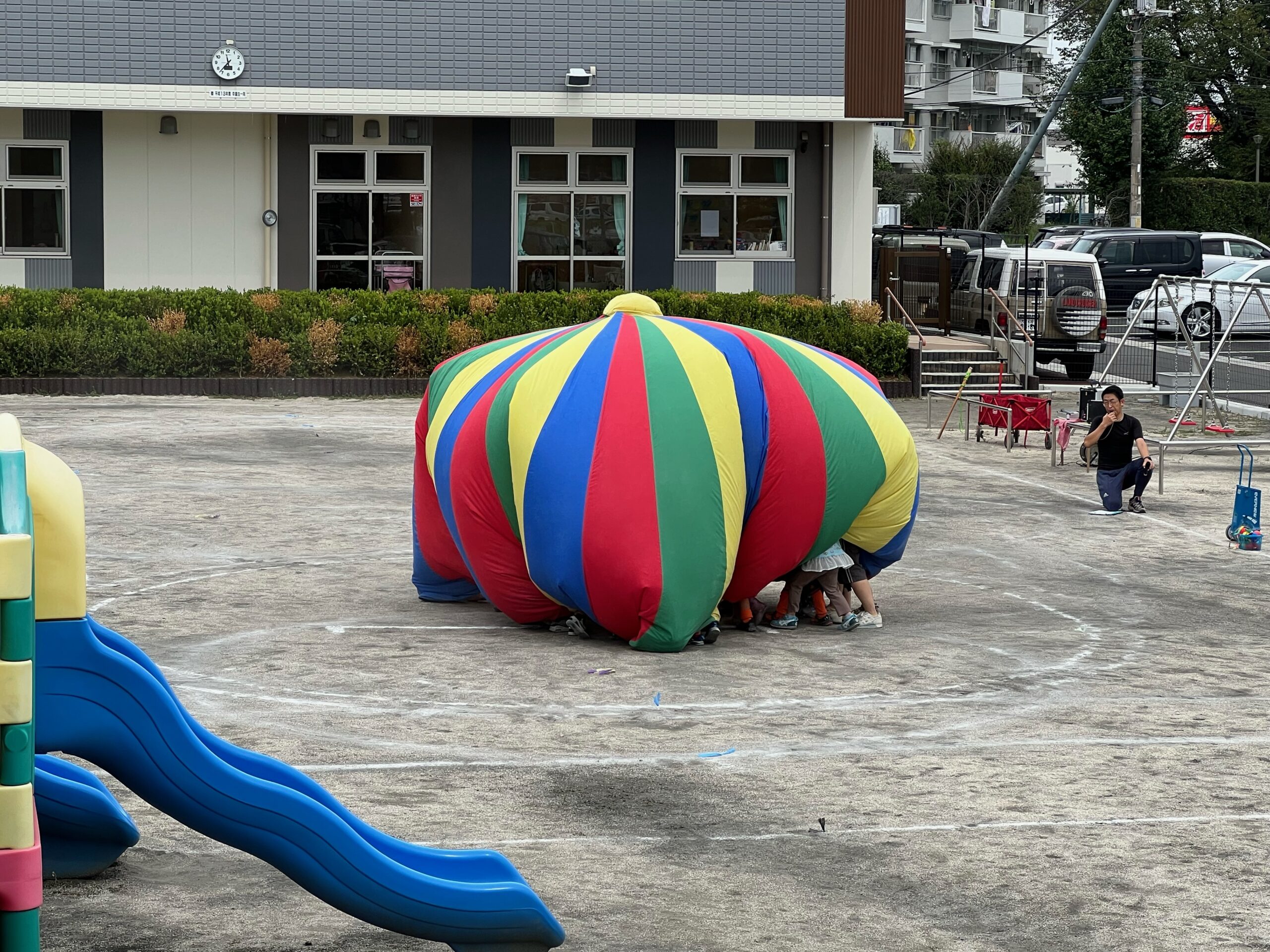 保護中: 西上尾しらぎく幼稚園９月の様子