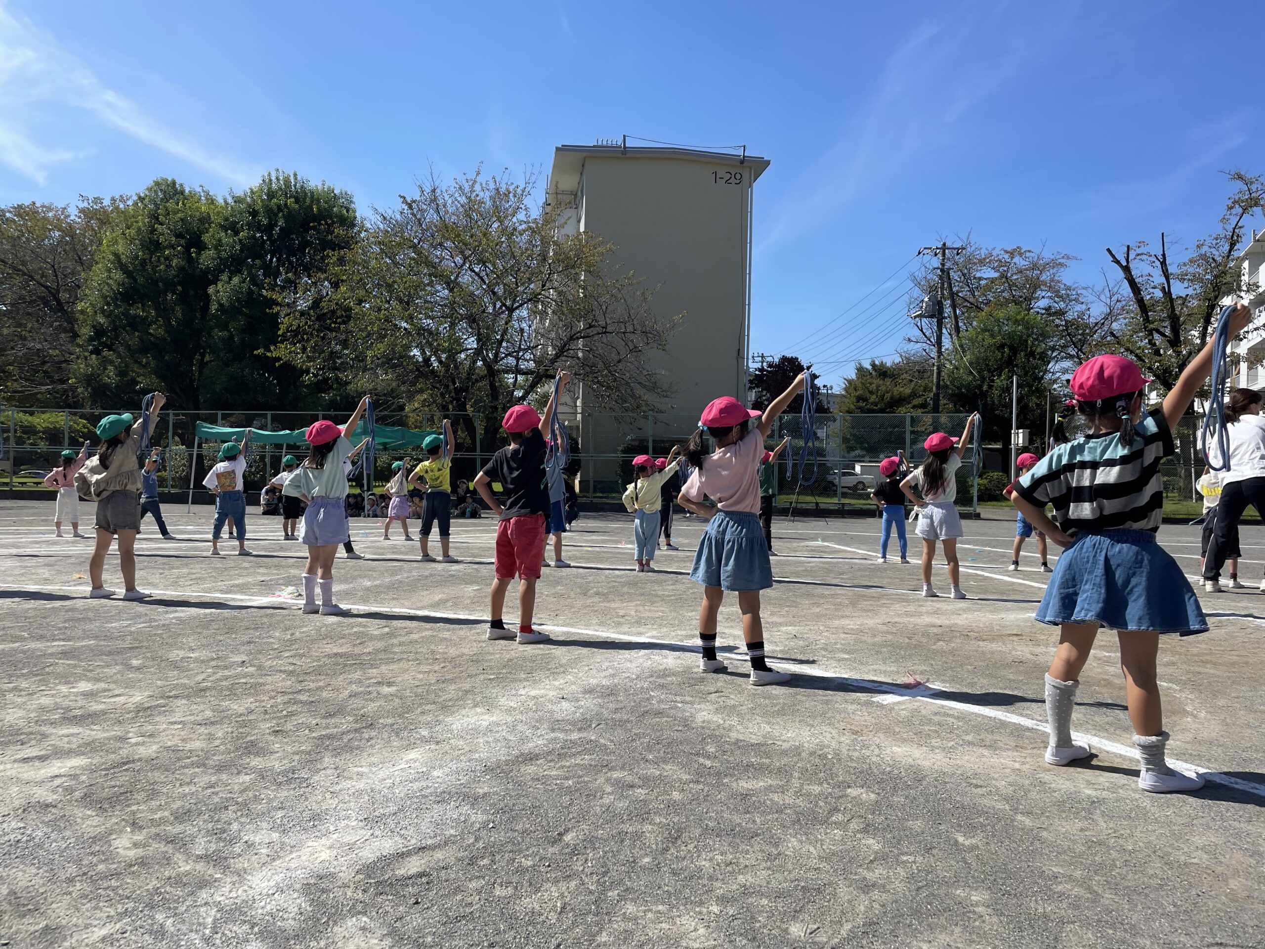 保護中: 西上尾しらぎく幼稚園10月の様子