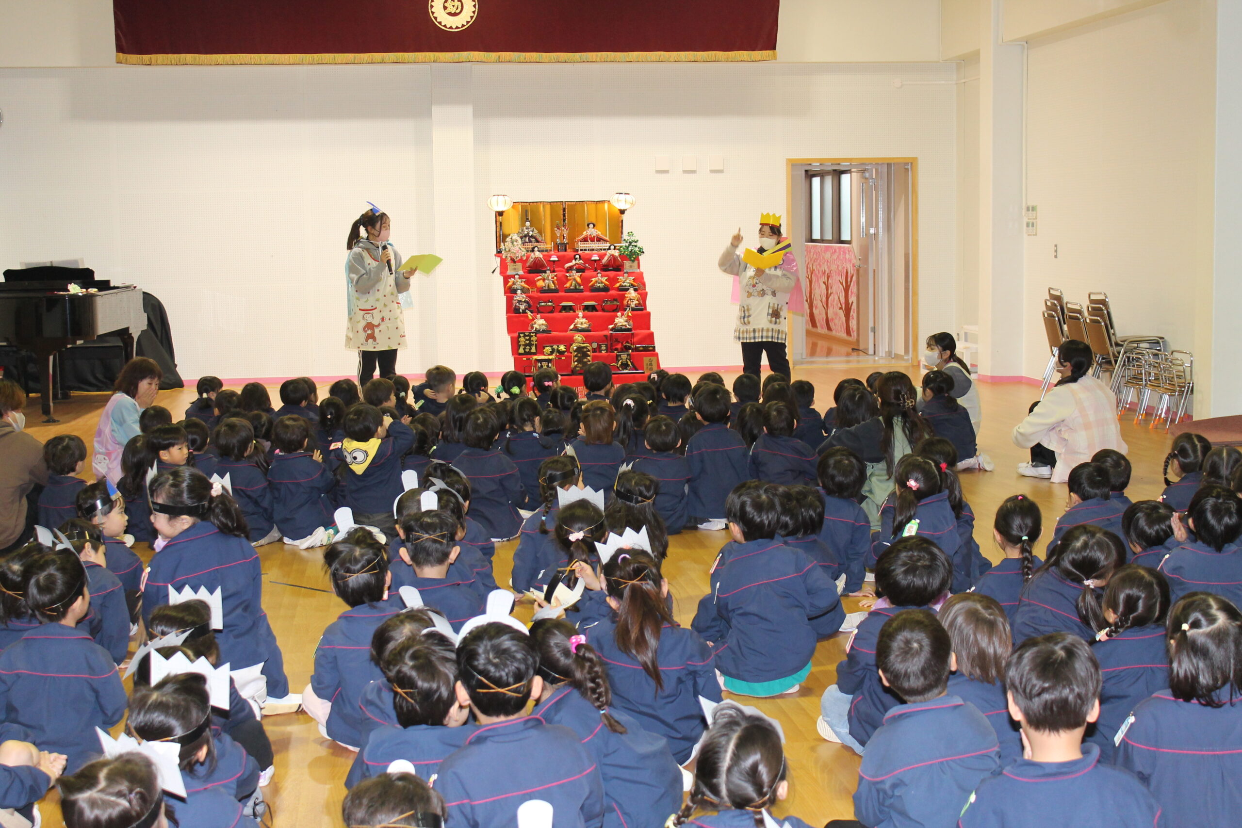 保護中: 川口しらぎく幼稚園３月の様子