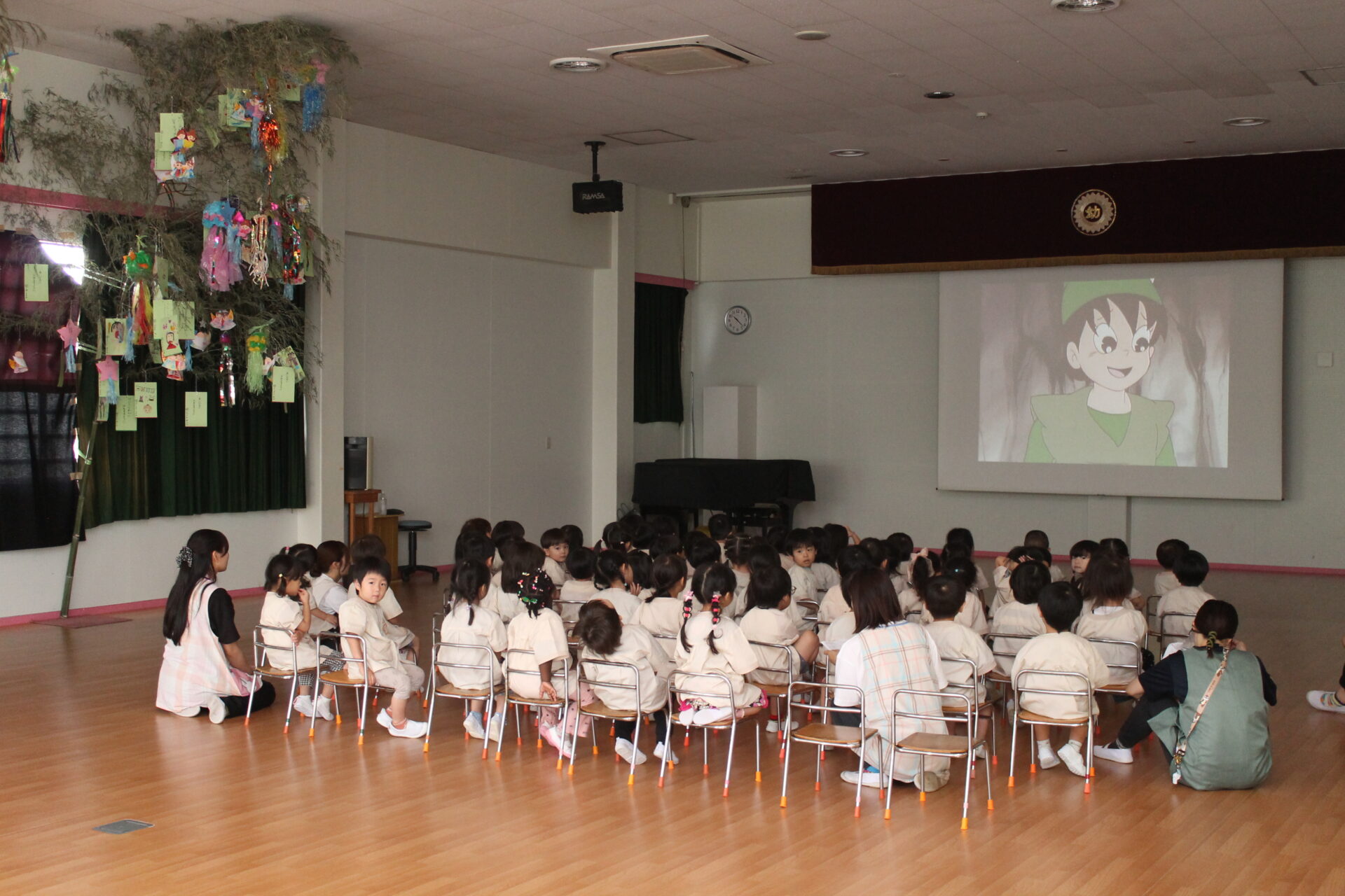 保護中: 川口しらぎく幼稚園７月の様子